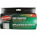 Dynamic Paint Products Dynamic 9 in. Premium Int/Ext Pad Painter Refill for 00227 00223